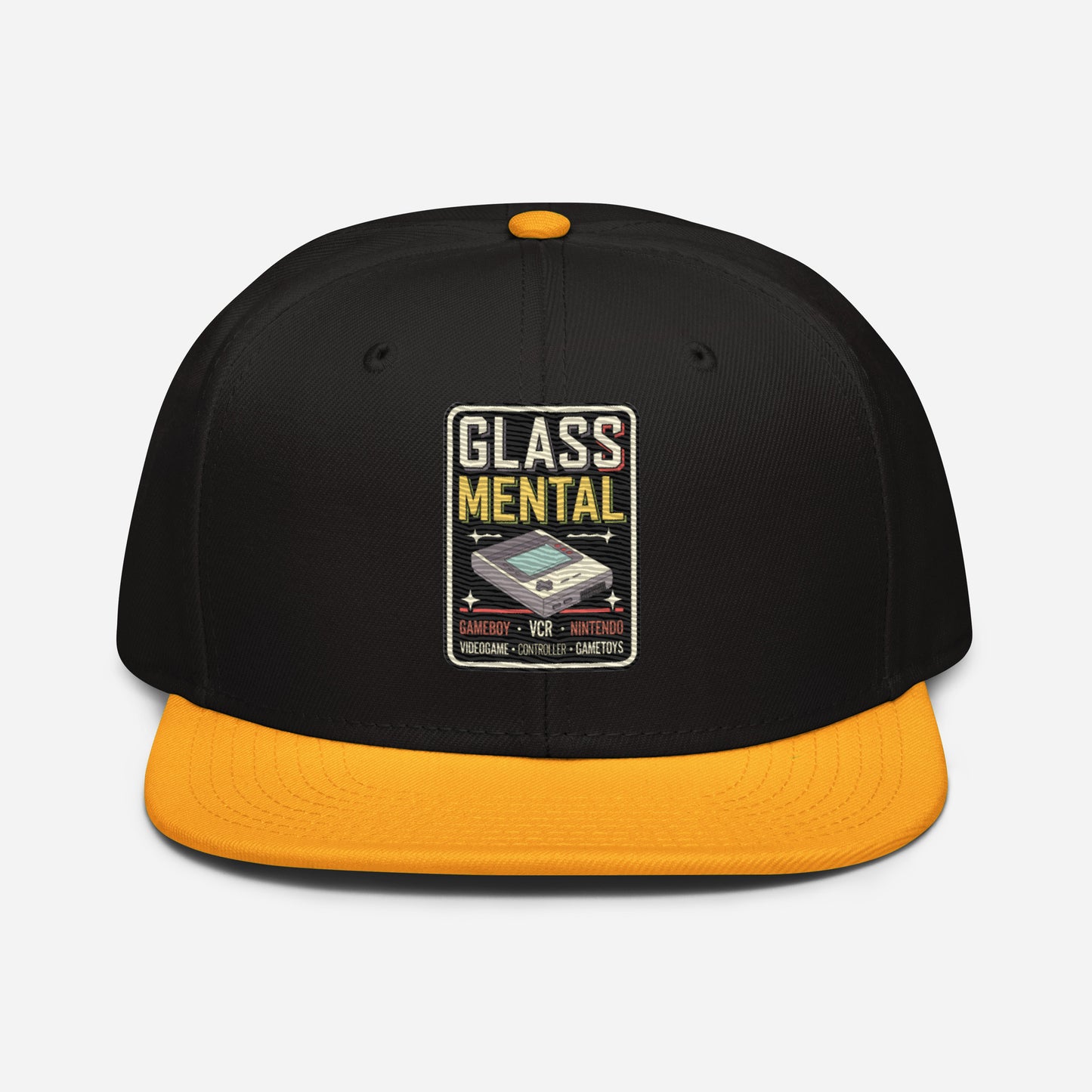 Glass mental Snapback Hat  - Korea  - StyleMZ