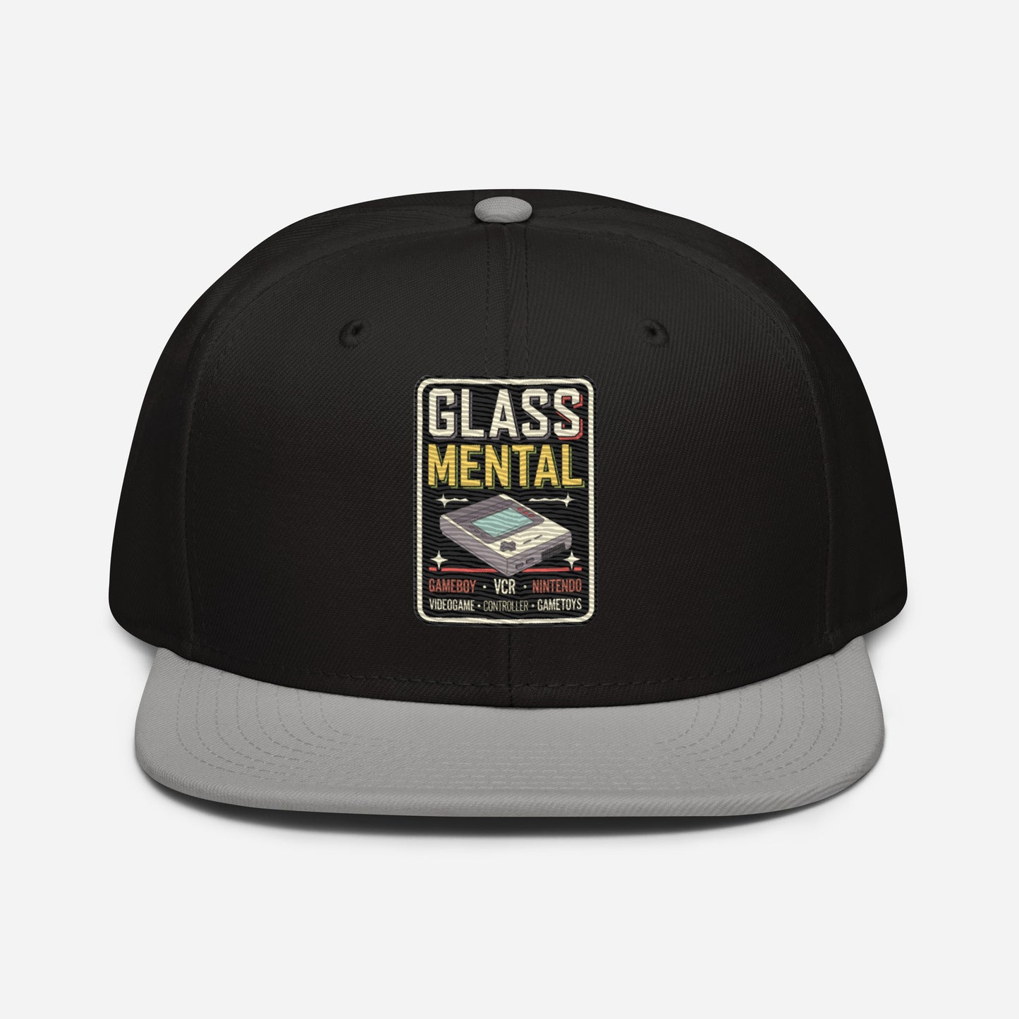 Glass mental Snapback Hat  - Korea  - StyleMZ