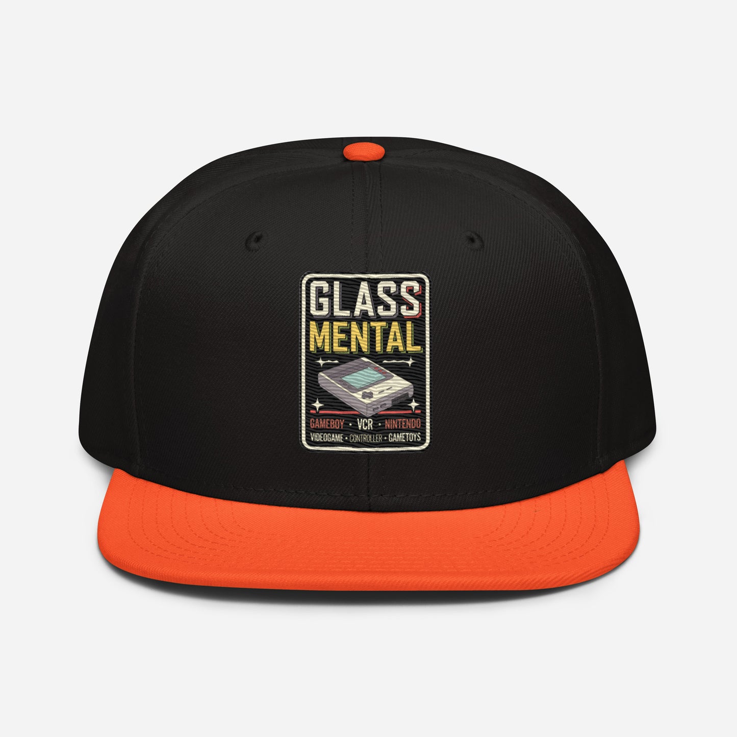 Glass mental Snapback Hat  - Korea  - StyleMZ