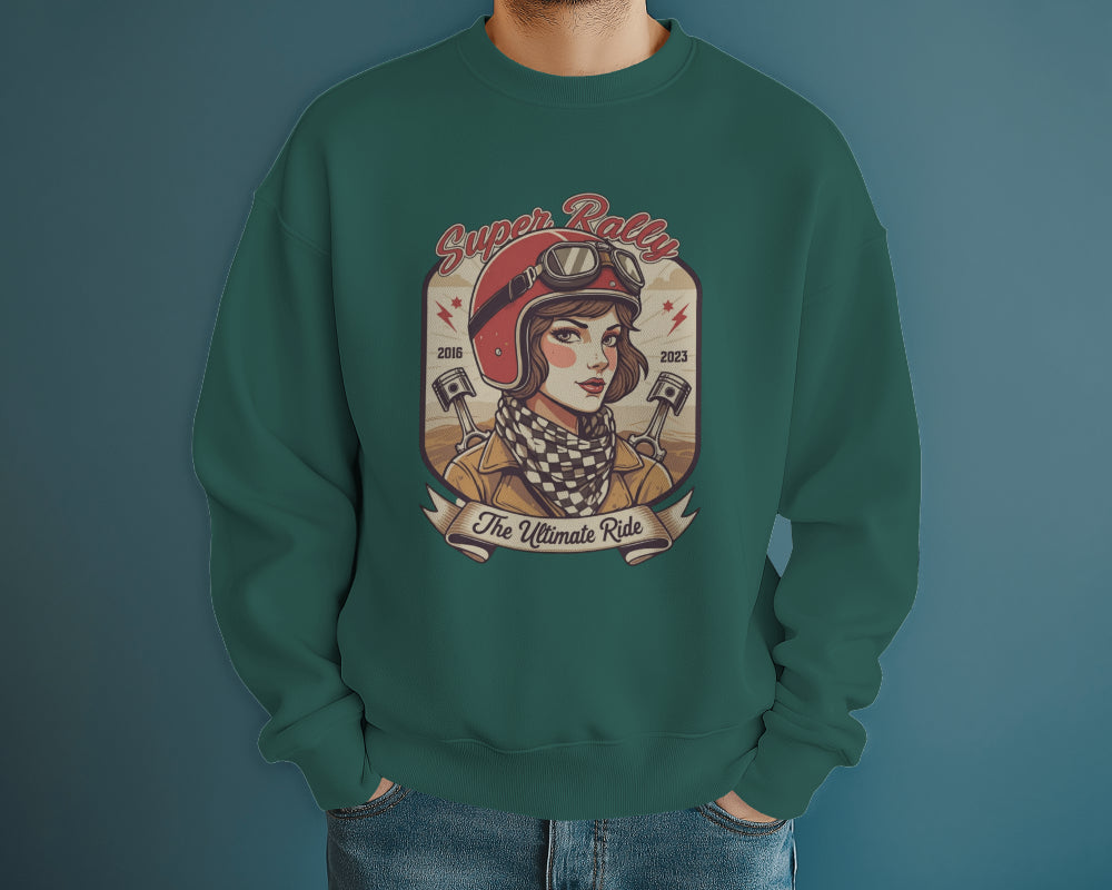 Long-sleeve - Super Rally Unisex Sweatshirt - StyleMZ