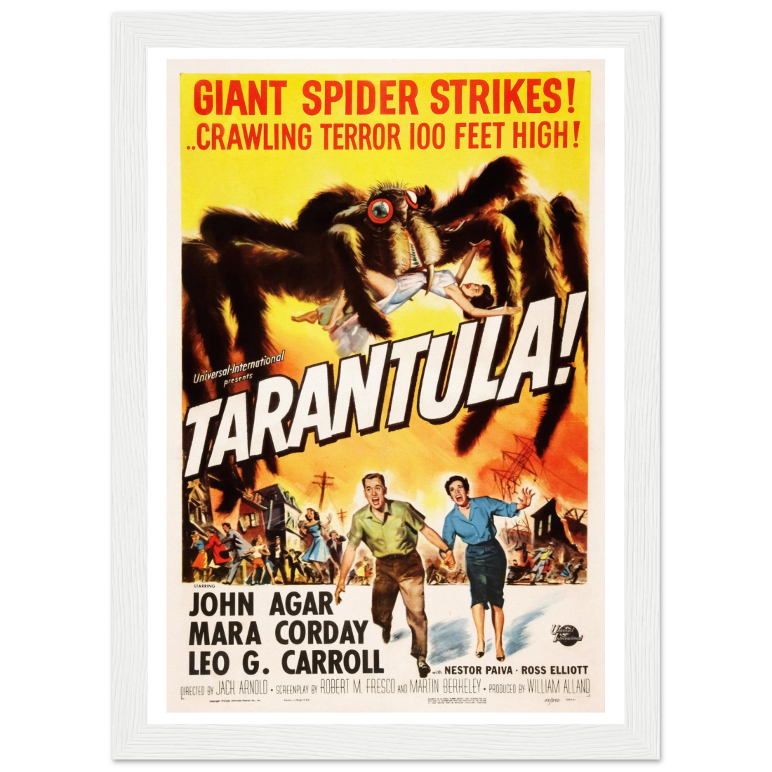 Tarantula - 50s Sci-Fi Horror Movie Poster for Retro Decor