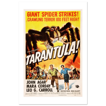 Tarantula - 50s Sci-Fi Horror Movie Poster for Retro Decor