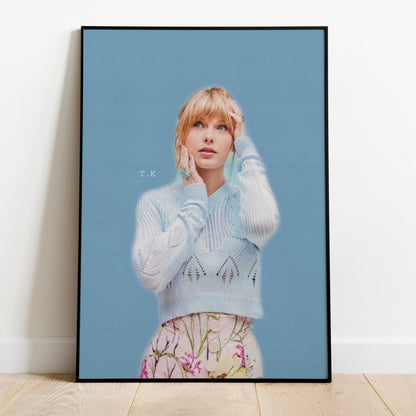 Taylor Swift Poster on High-Quality Satin Paper