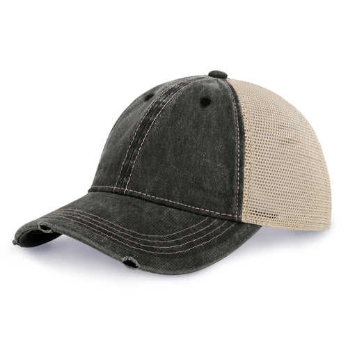 Vintage Mesh Trucker Cap for Outdoor Comfort and Style