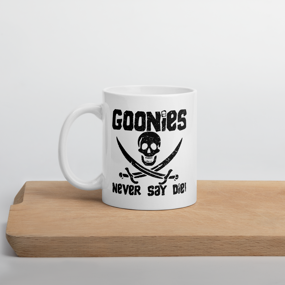 The Goonies Never Say Die Distressed Mug