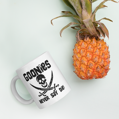 The Goonies Never Say Die Distressed Mug