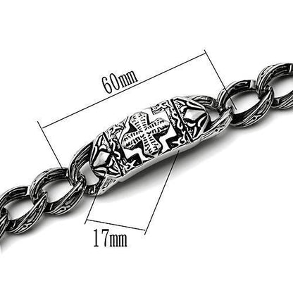 TK437 Stainless Steel Bracelet - High Polished Finish