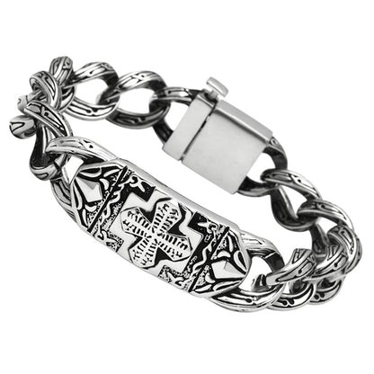 TK437 Stainless Steel Bracelet - High Polished Finish