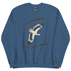 StyleMZ -  Soring like an eagle Unisex Sweatshirt  - StyleMZ