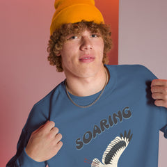 StyleMZ - Sudadera unisex "Soring like an eagle" - StyleMZ 