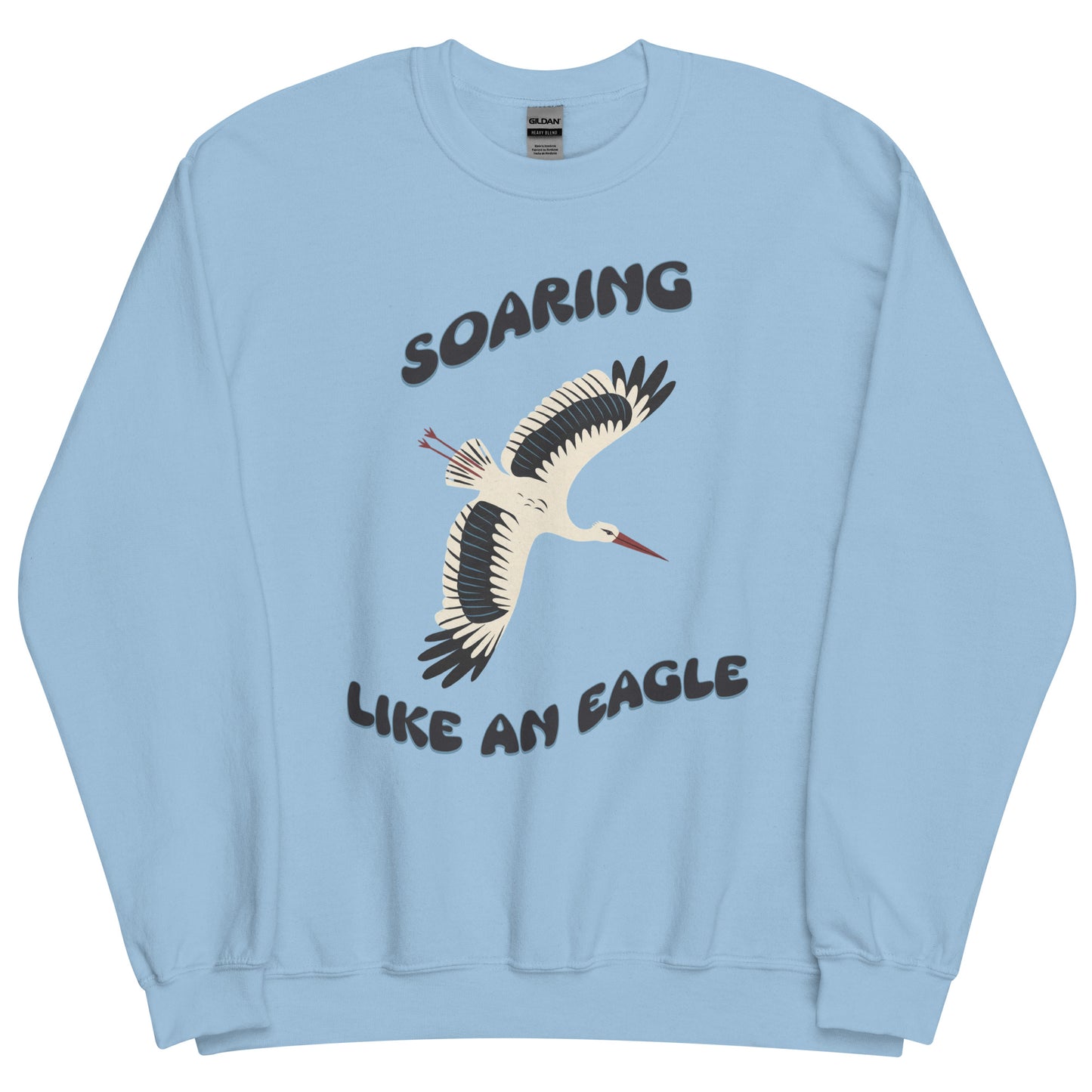 StyleMZ -  Soring like an eagle Unisex Sweatshirt  - StyleMZ