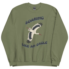 StyleMZ - Sudadera unisex "Soring like an eagle" - StyleMZ 