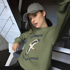 StyleMZ - Sudadera unisex "Soring like an eagle" - StyleMZ 