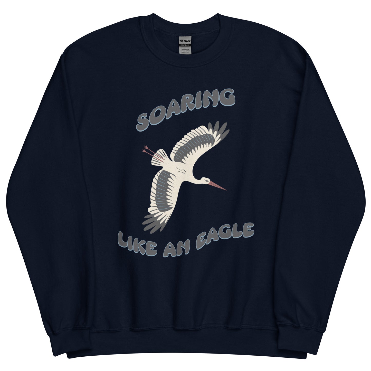 StyleMZ -  Soring like an eagle Unisex Sweatshirt  - StyleMZ