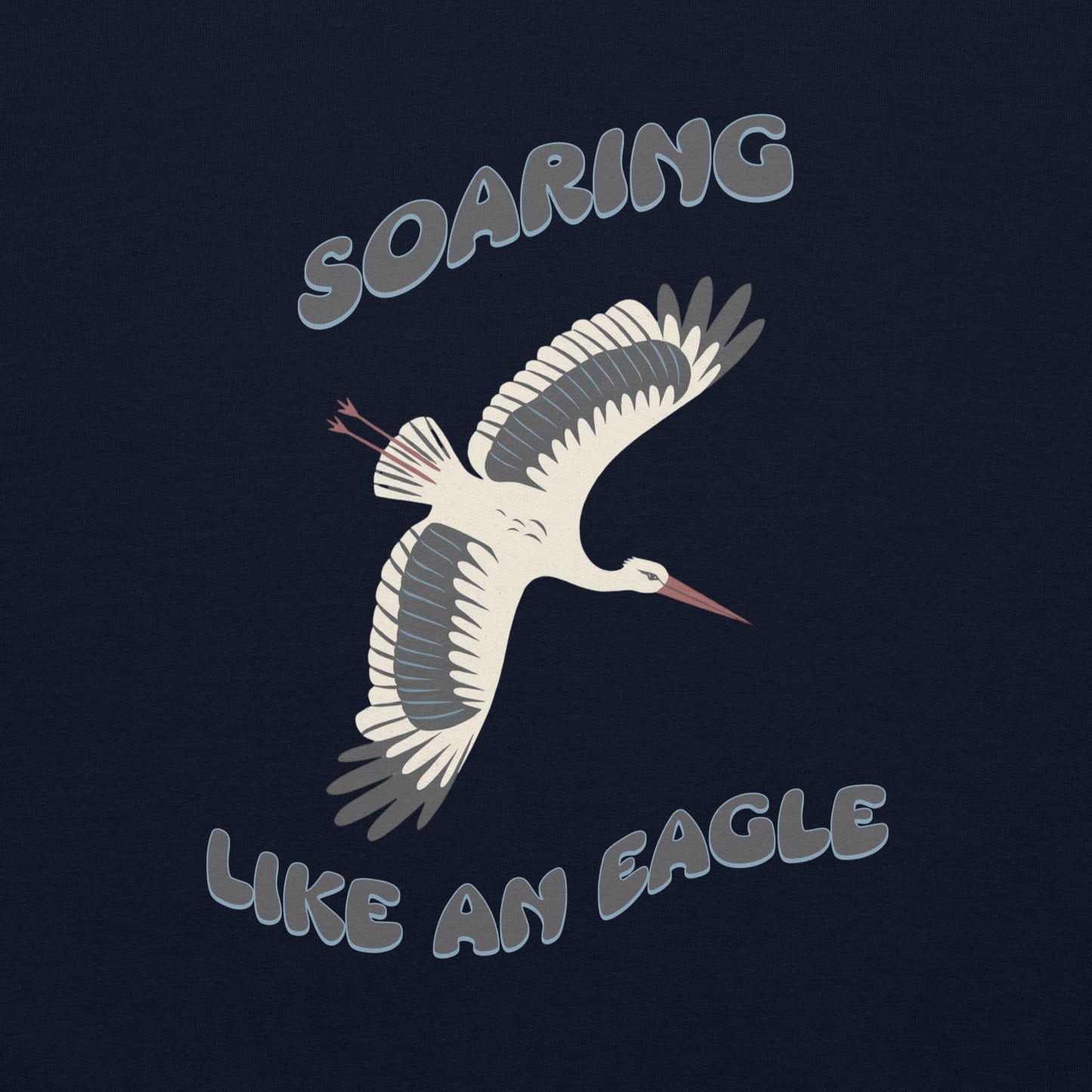 StyleMZ -  Soring like an eagle Unisex Sweatshirt  - StyleMZ