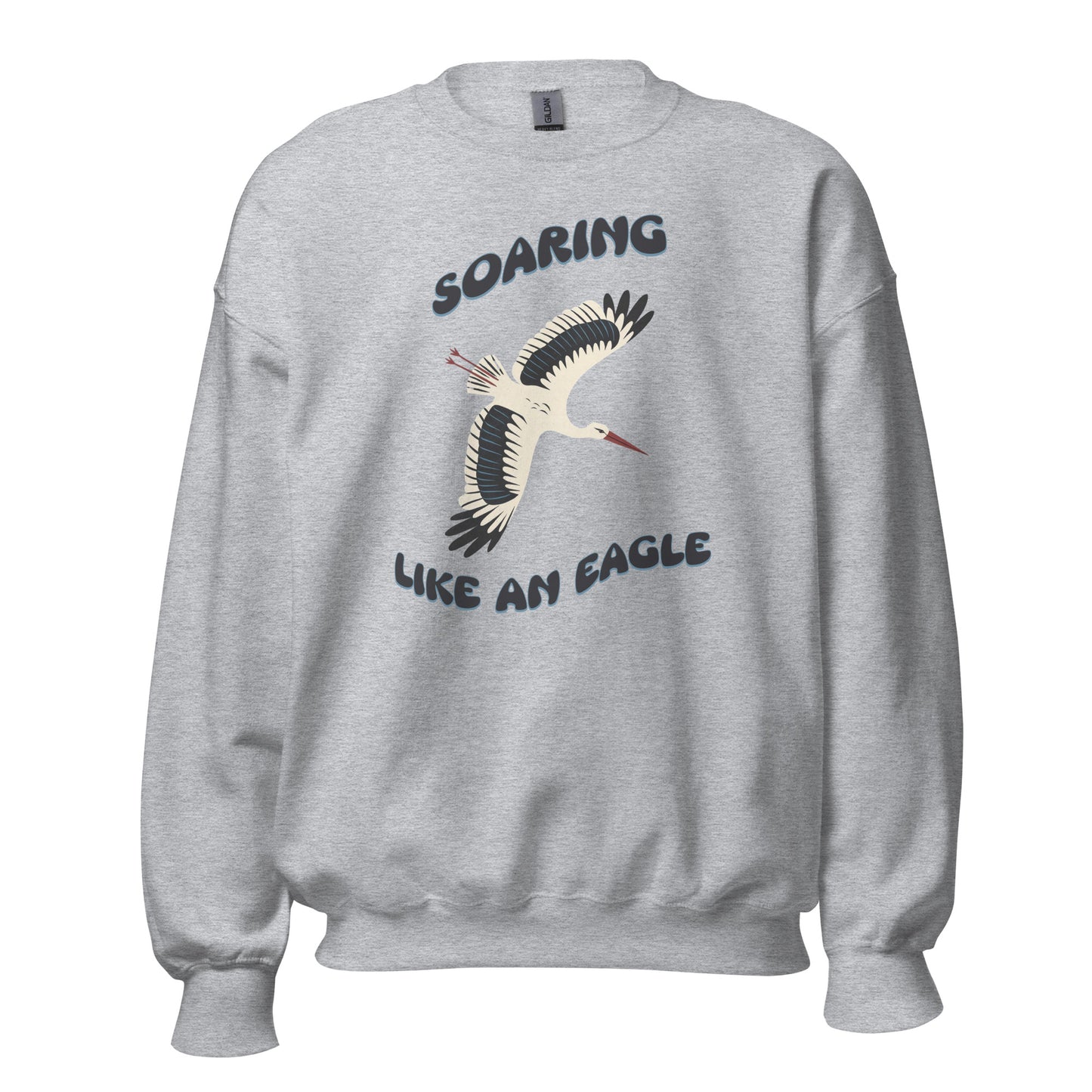 StyleMZ -  Soring like an eagle Unisex Sweatshirt  - StyleMZ