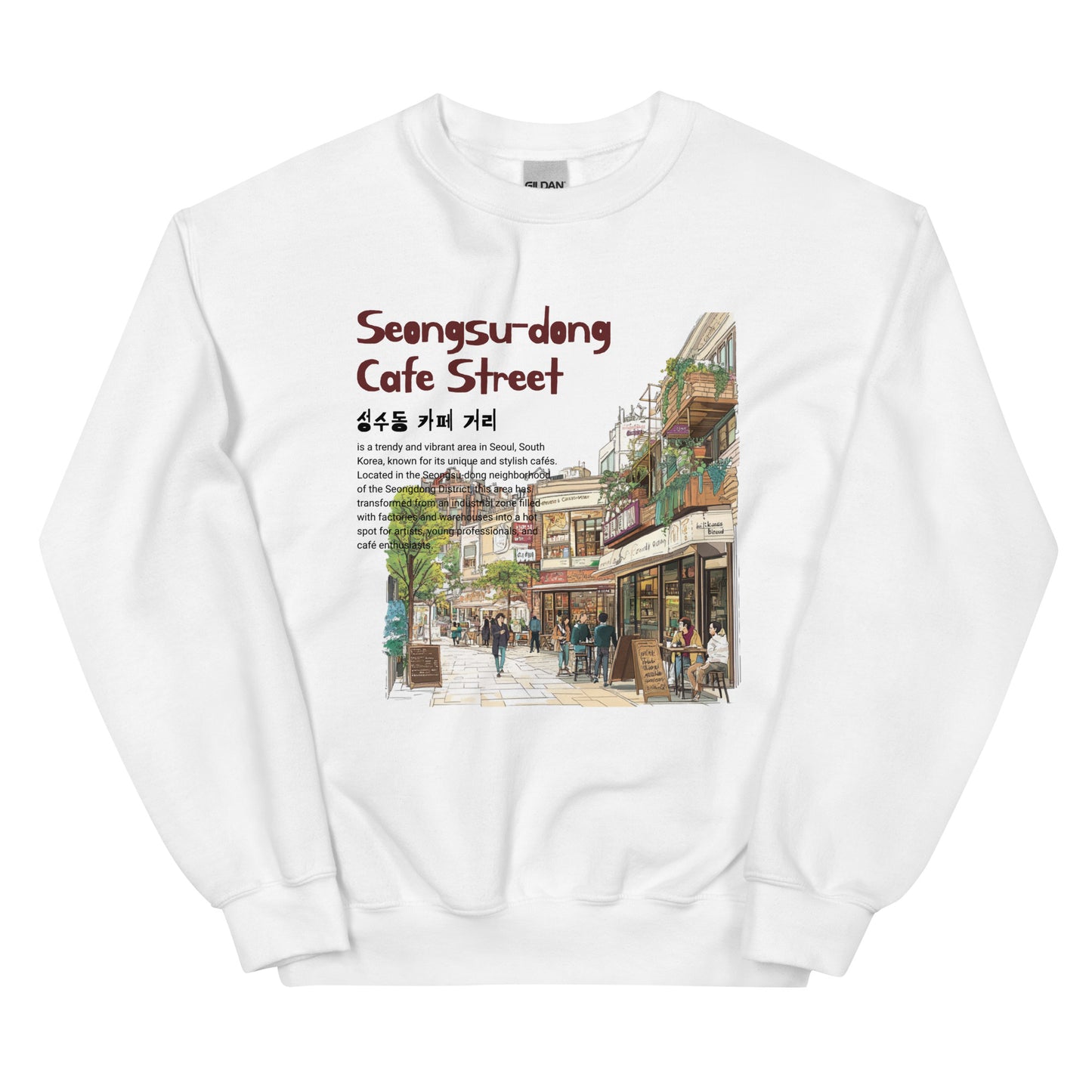 Korea -  Unisex Sweatshirt  - StyleMZ