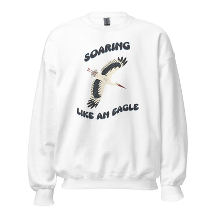 StyleMZ -  Soring like an eagle Unisex Sweatshirt  - StyleMZ