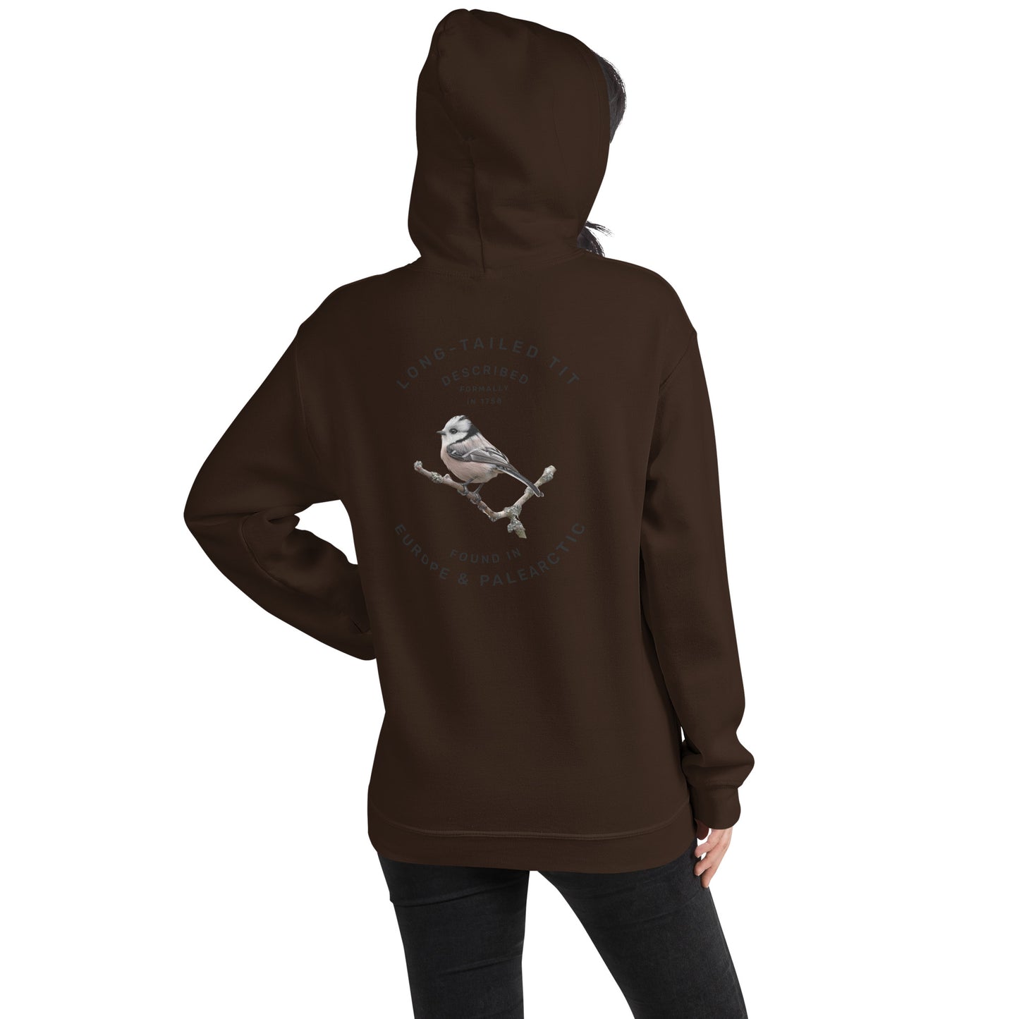 Korea -  Long tailed tit Unisex Hoodie  - StyleMZ