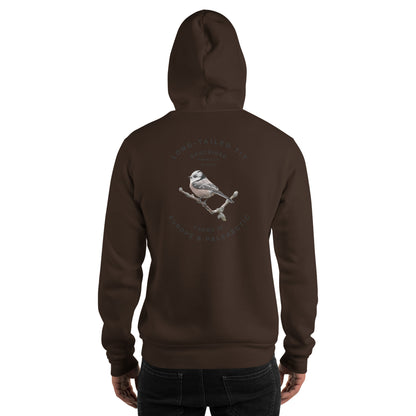 Korea -  Long tailed tit Unisex Hoodie  - StyleMZ