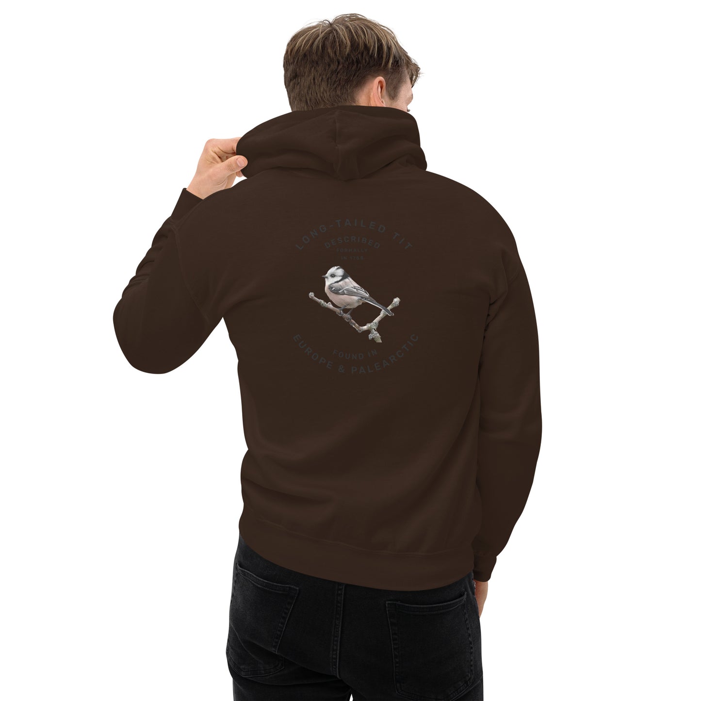 Korea -  Long tailed tit Unisex Hoodie  - StyleMZ