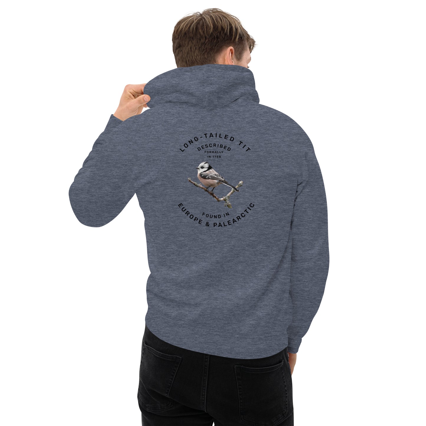 Korea -  Long tailed tit Unisex Hoodie  - StyleMZ