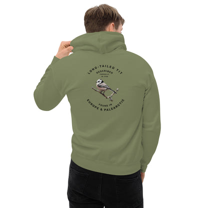 Korea -  Long tailed tit Unisex Hoodie  - StyleMZ