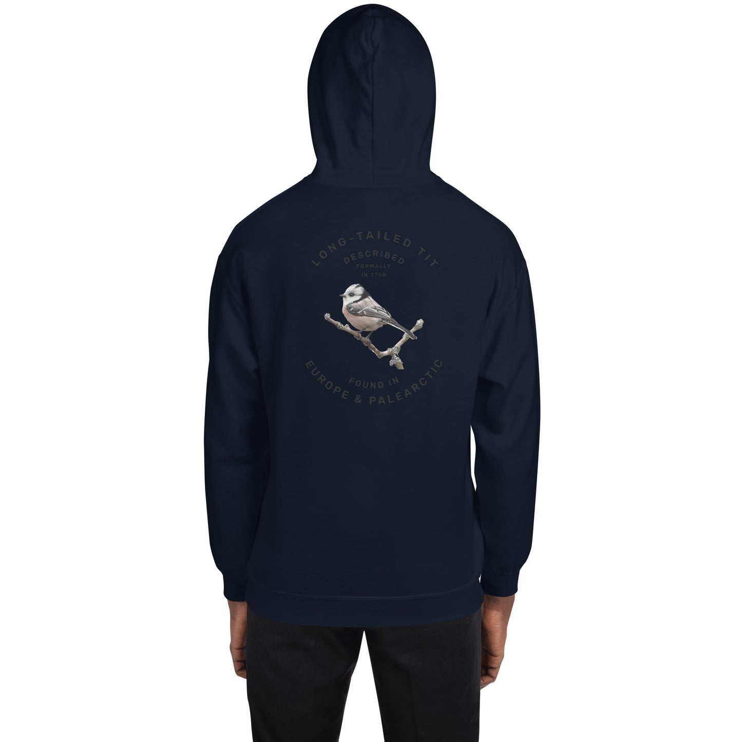 Korea -  Long tailed tit Unisex Hoodie  - StyleMZ