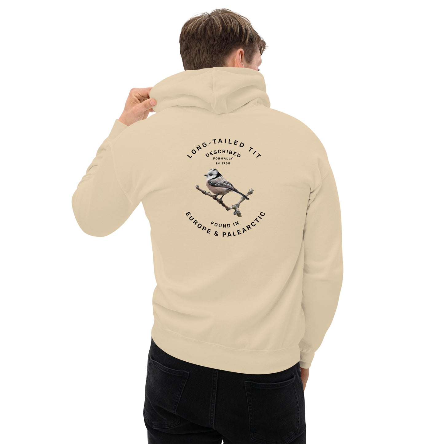 Korea -  Long tailed tit Unisex Hoodie  - StyleMZ