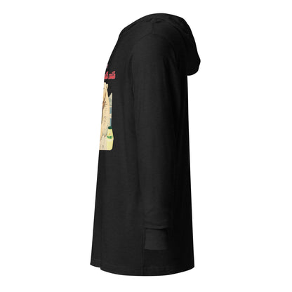 Korea -  Cool down with milk Hooded long-sleeve tee  - StyleMZ