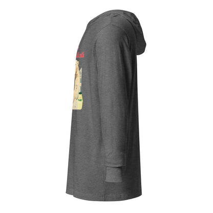 Korea -  Cool down with milk Hooded long-sleeve tee  - StyleMZ