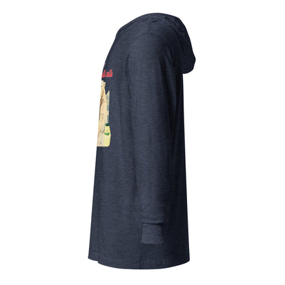 Korea -  Cool down with milk Hooded long-sleeve tee  - StyleMZ