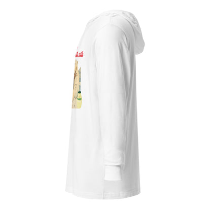 Korea -  Cool down with milk Hooded long-sleeve tee  - StyleMZ