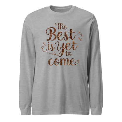 Korea -  The best is yet to come Unisex Long Sleeve Tee  - StyleMZ