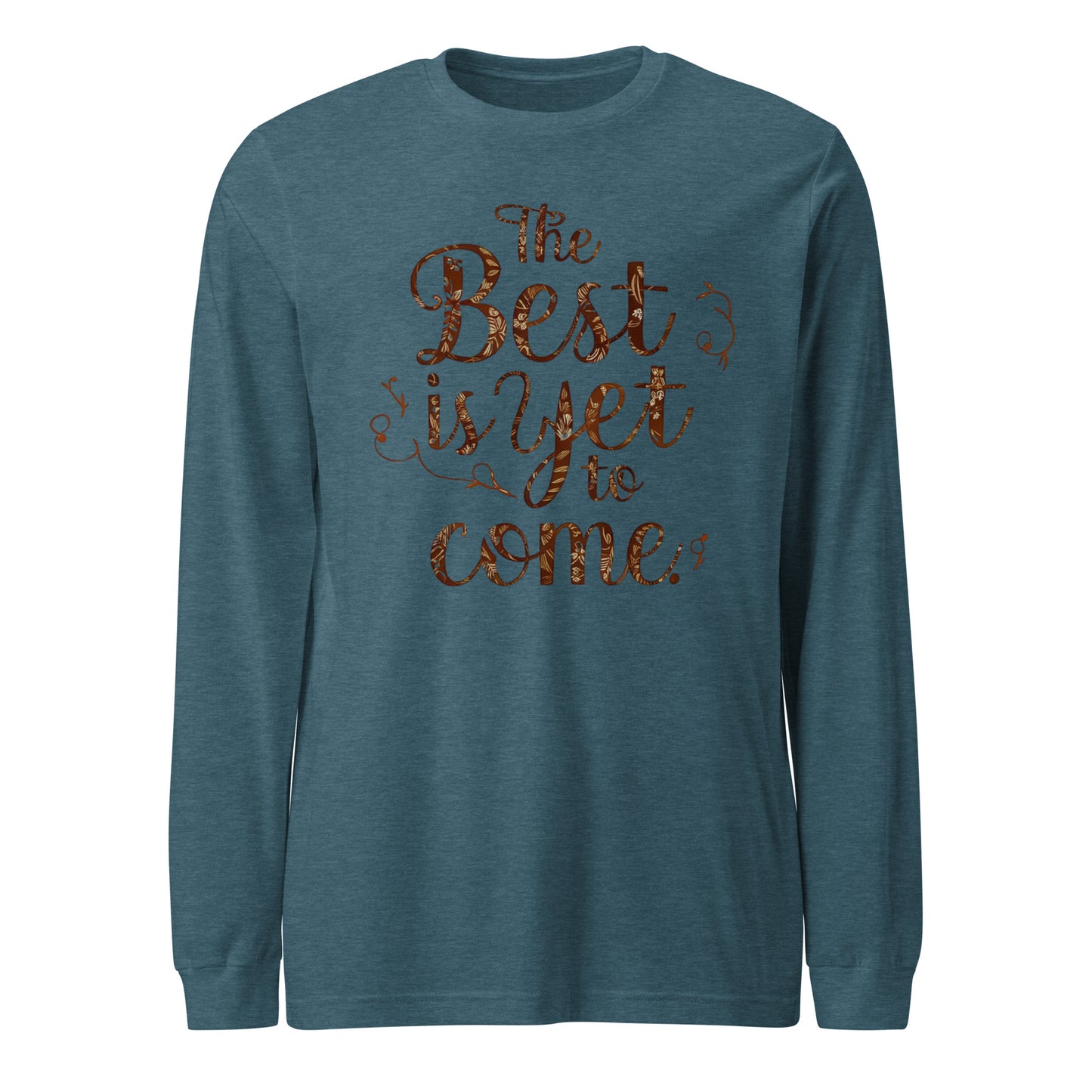 Korea -  The best is yet to come Unisex Long Sleeve Tee  - StyleMZ