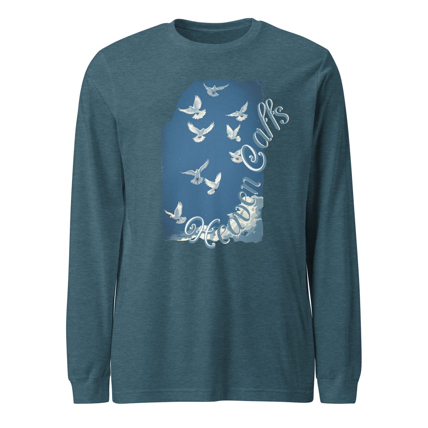 Heaven calls Unisex Long Sleeve Tee  - Korea  - StyleMZ