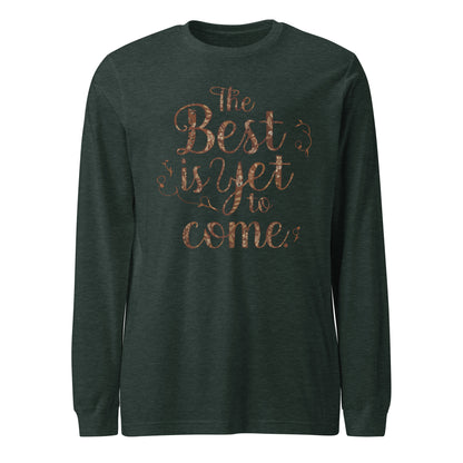 Korea -  The best is yet to come Unisex Long Sleeve Tee  - StyleMZ