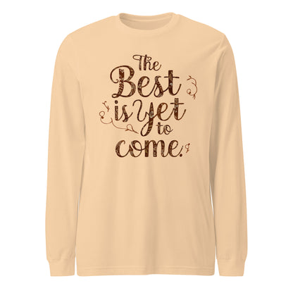 Korea -  The best is yet to come Unisex Long Sleeve Tee  - StyleMZ