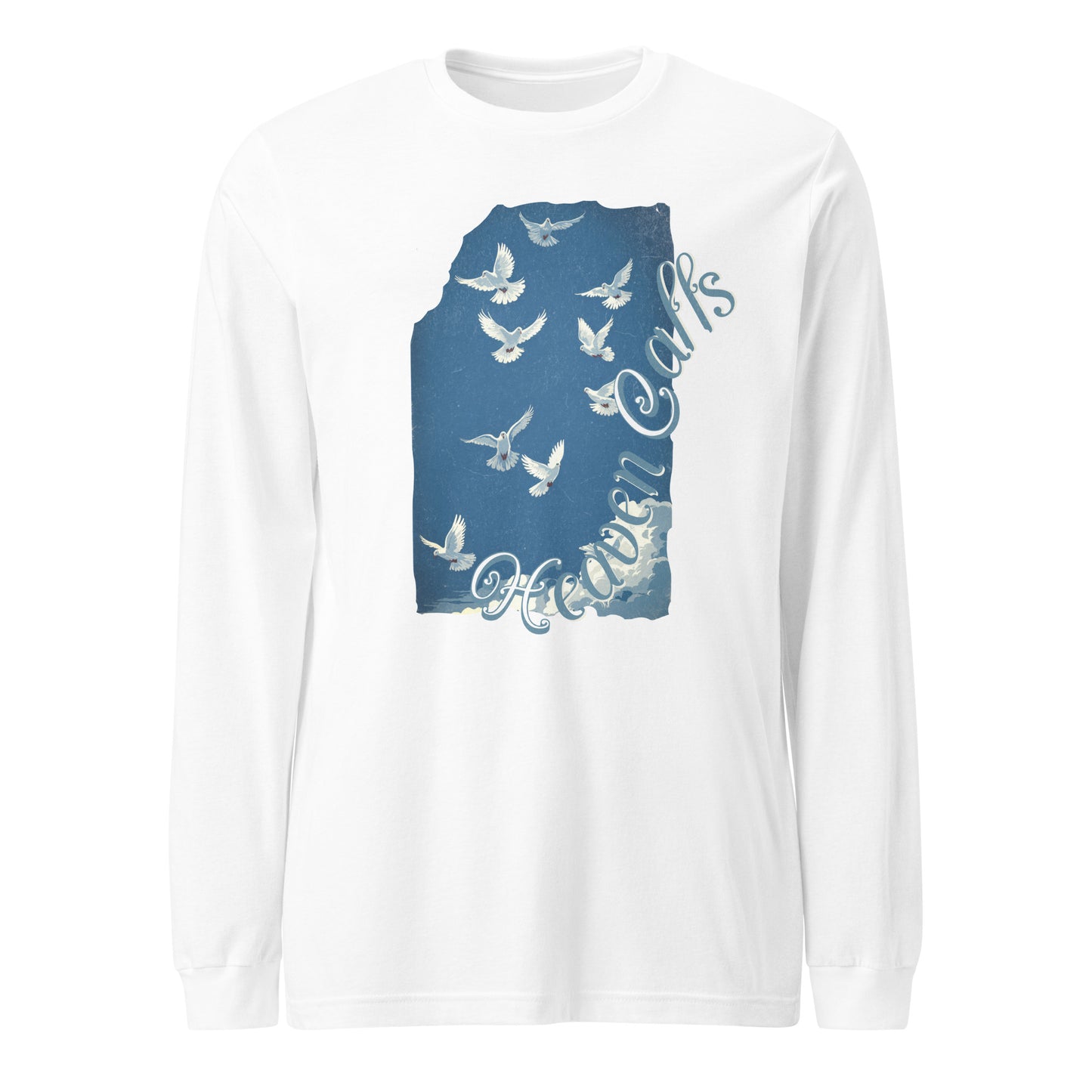 Heaven calls Unisex Long Sleeve Tee  - Korea  - StyleMZ