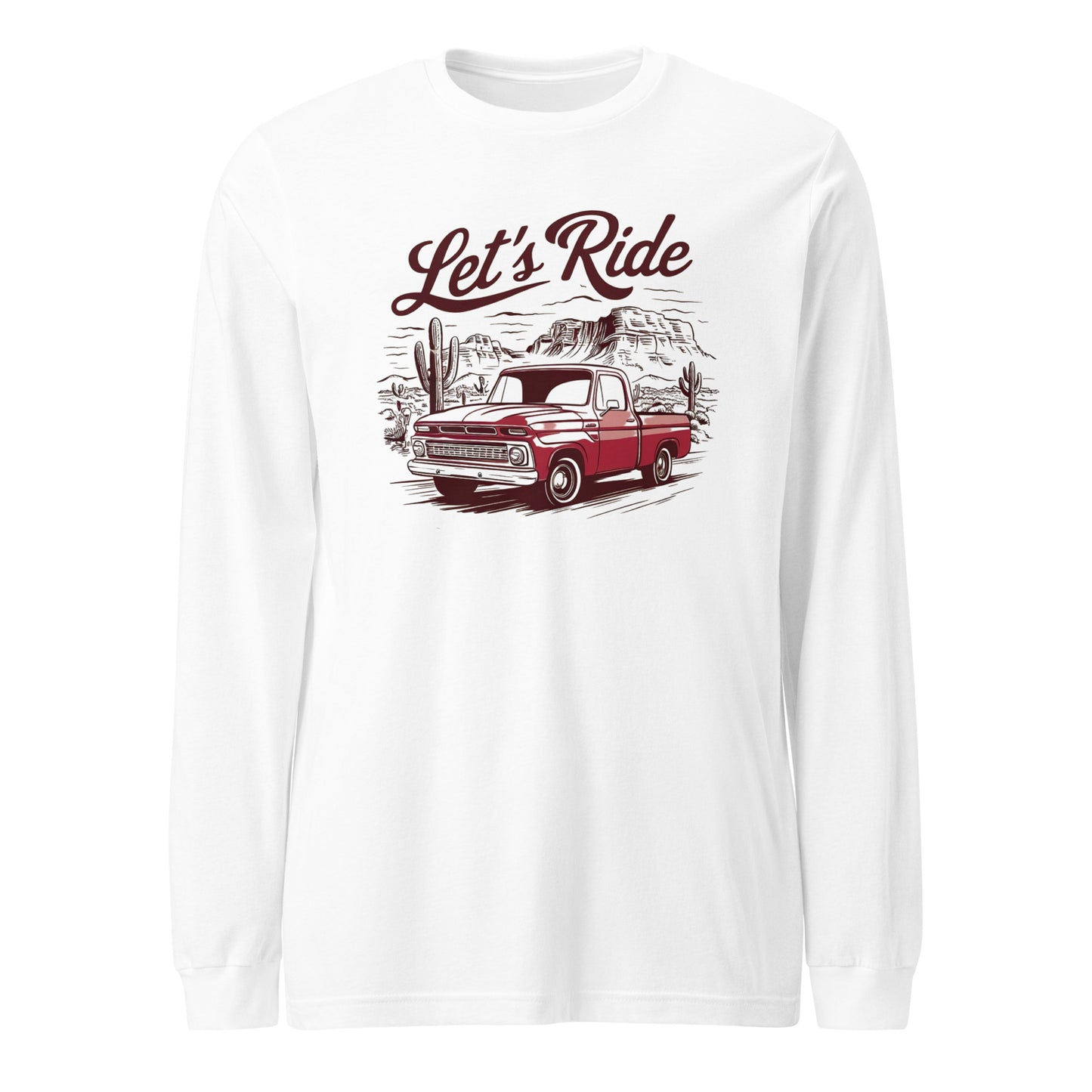 StyleMZ -  Let's ride Unisex Long Sleeve Tee  - StyleMZ