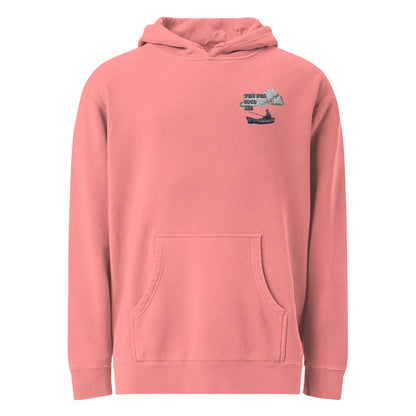 Korea -  The sea and me Unisex pigment-dyed hoodie  - StyleMZ