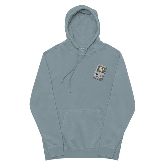 Retro game machine Unisex pigment-dyed hoodie  - Korea  - StyleMZ