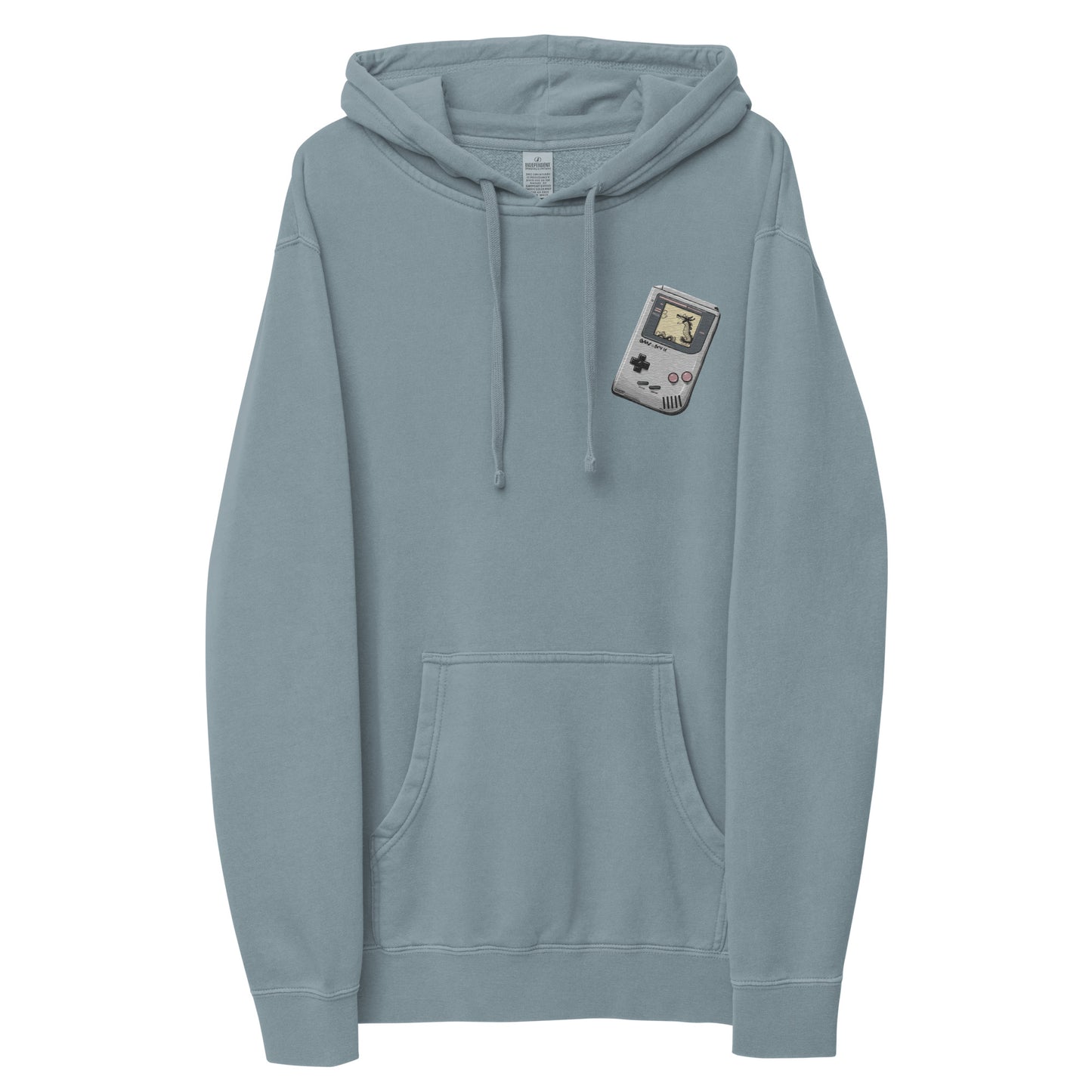 Retro game machine Unisex pigment-dyed hoodie  - Korea  - StyleMZ