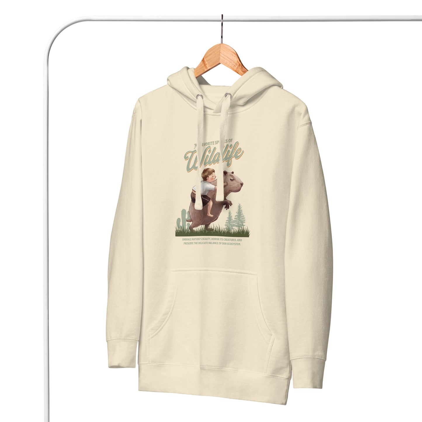 My favorite species of wildlife Unisex Hoodie  - Korea  - StyleMZ