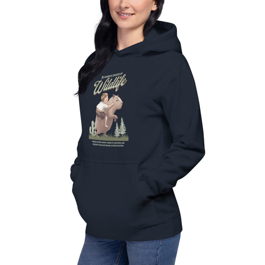 Sudadera unisex con capucha Mi especie favorita de vida salvaje - Corea - StyleMZ 