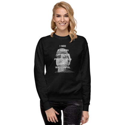 I see a vision  Unisex Premium Sweatshirt  - Korea  - StyleMZ