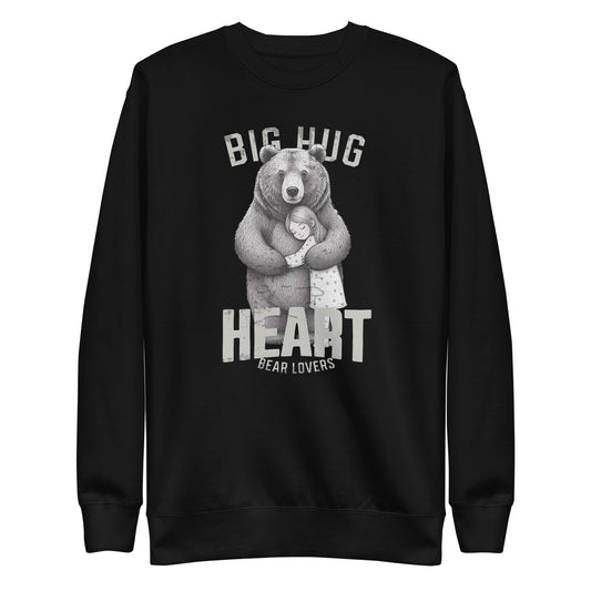 Sudadera unisex premium Big Hug - StyleMZ 