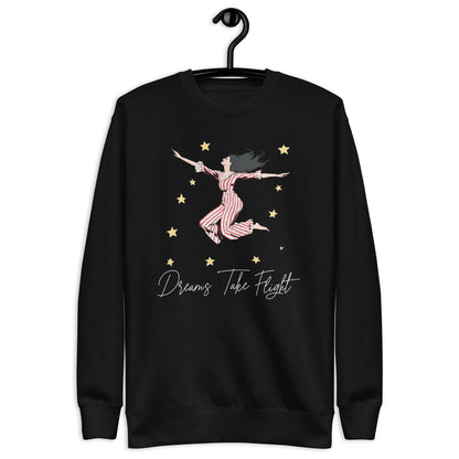 Dreams Take Flight Unisex Premium Sweatshirt  - Korea  - StyleMZ