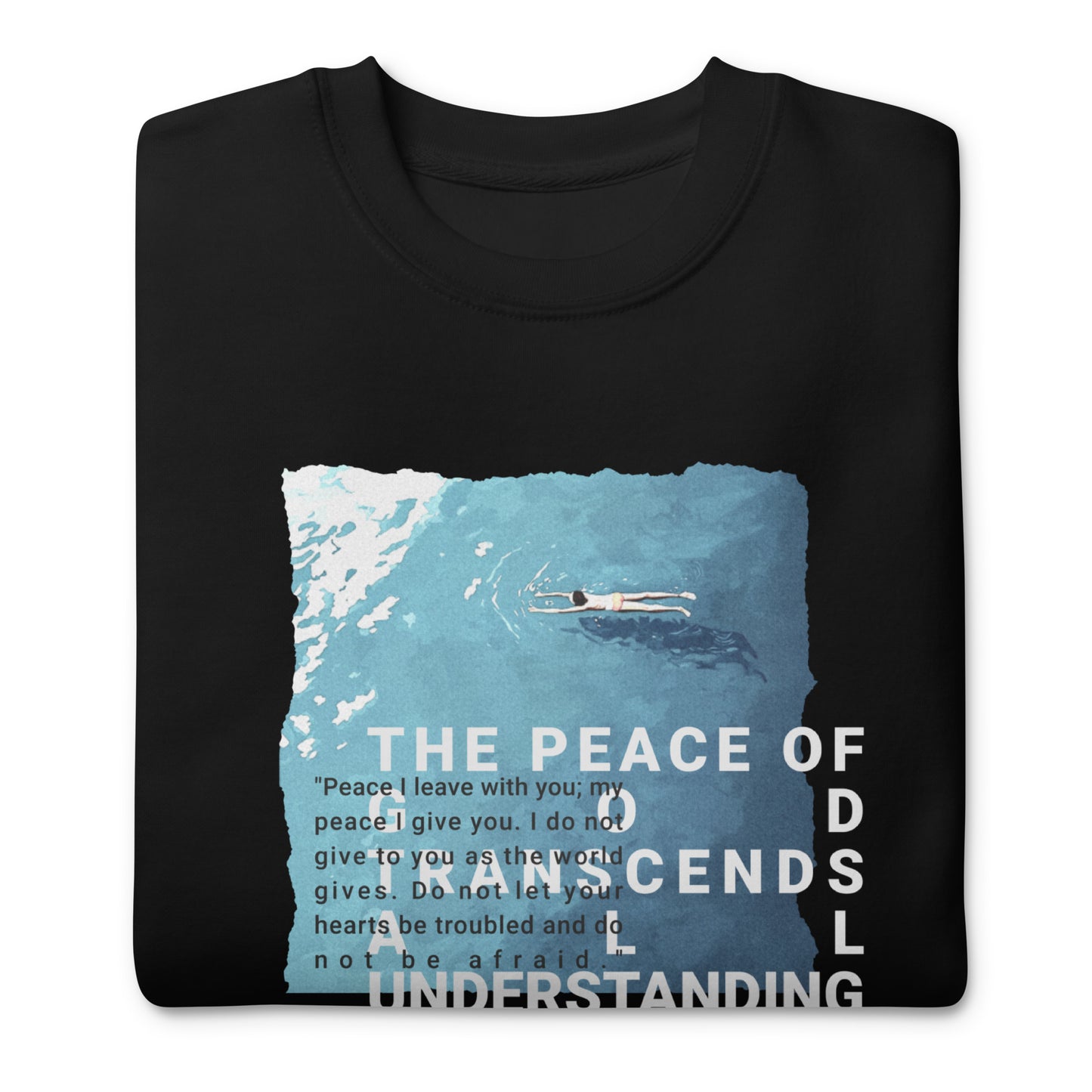 The peace of God Unisex Premium Sweatshirt  - Korea  - StyleMZ