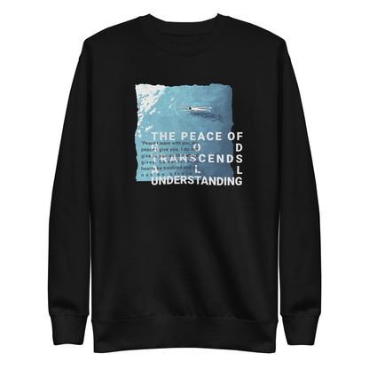 The peace of God Unisex Premium Sweatshirt  - Korea  - StyleMZ